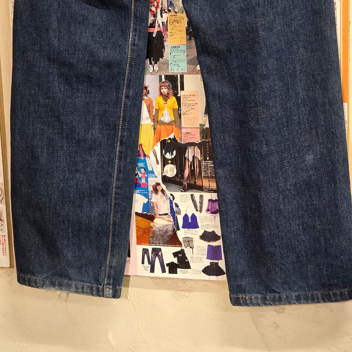 에드윈 505X 셀비지 진청 데님 팬츠 상품이미지3