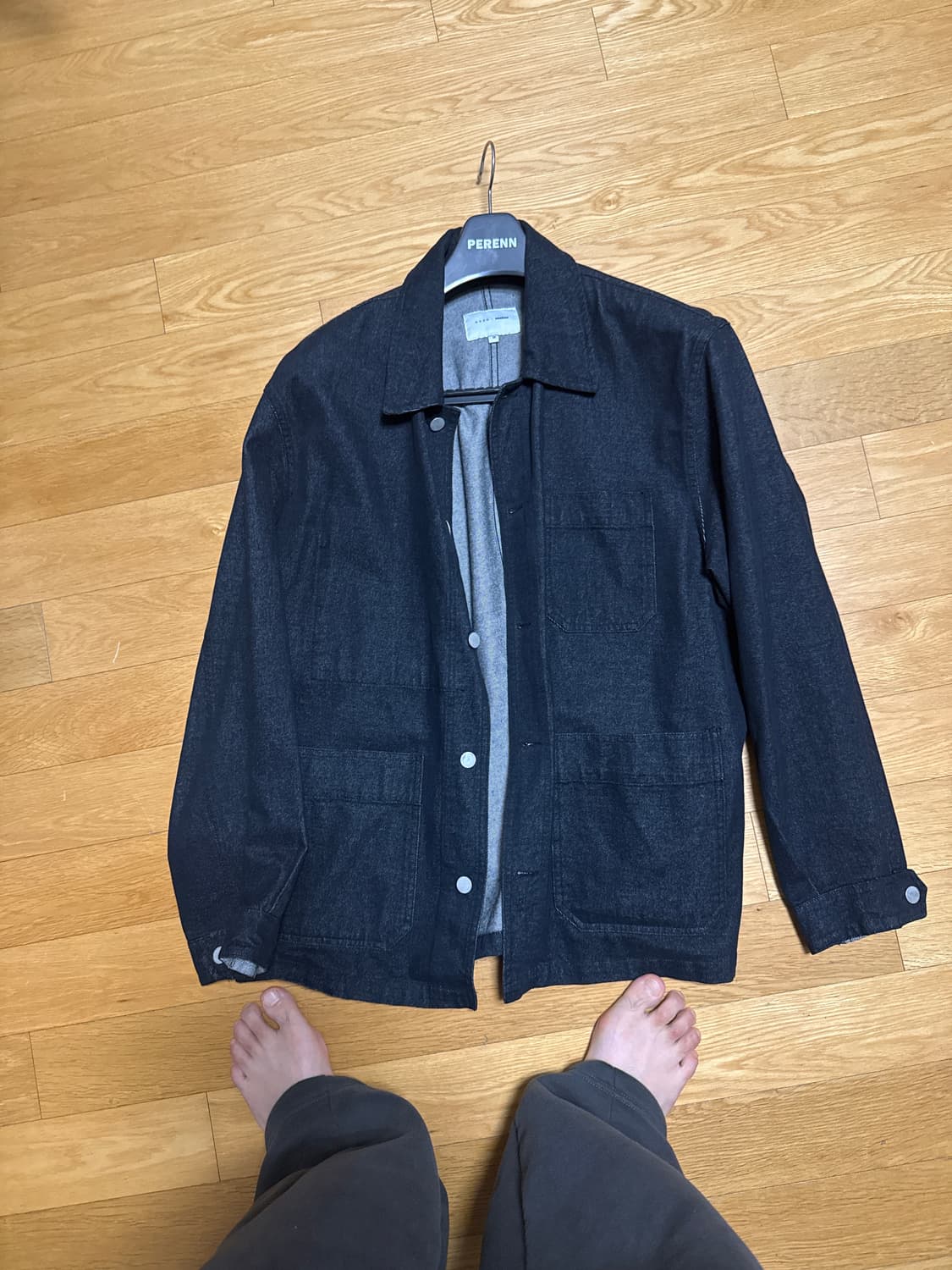 퍼렌x노운 콜라보 워크자켓 2사이즈 팔아요  상품이미지1