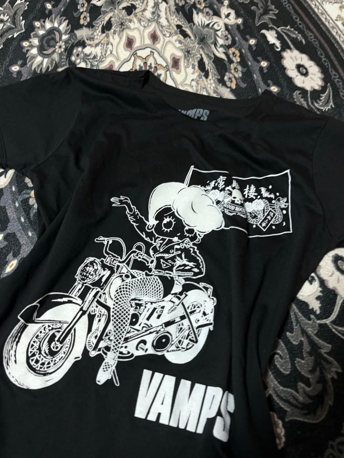 Vamps betty boob japanese vintage 반팔 탑 상품이미지2