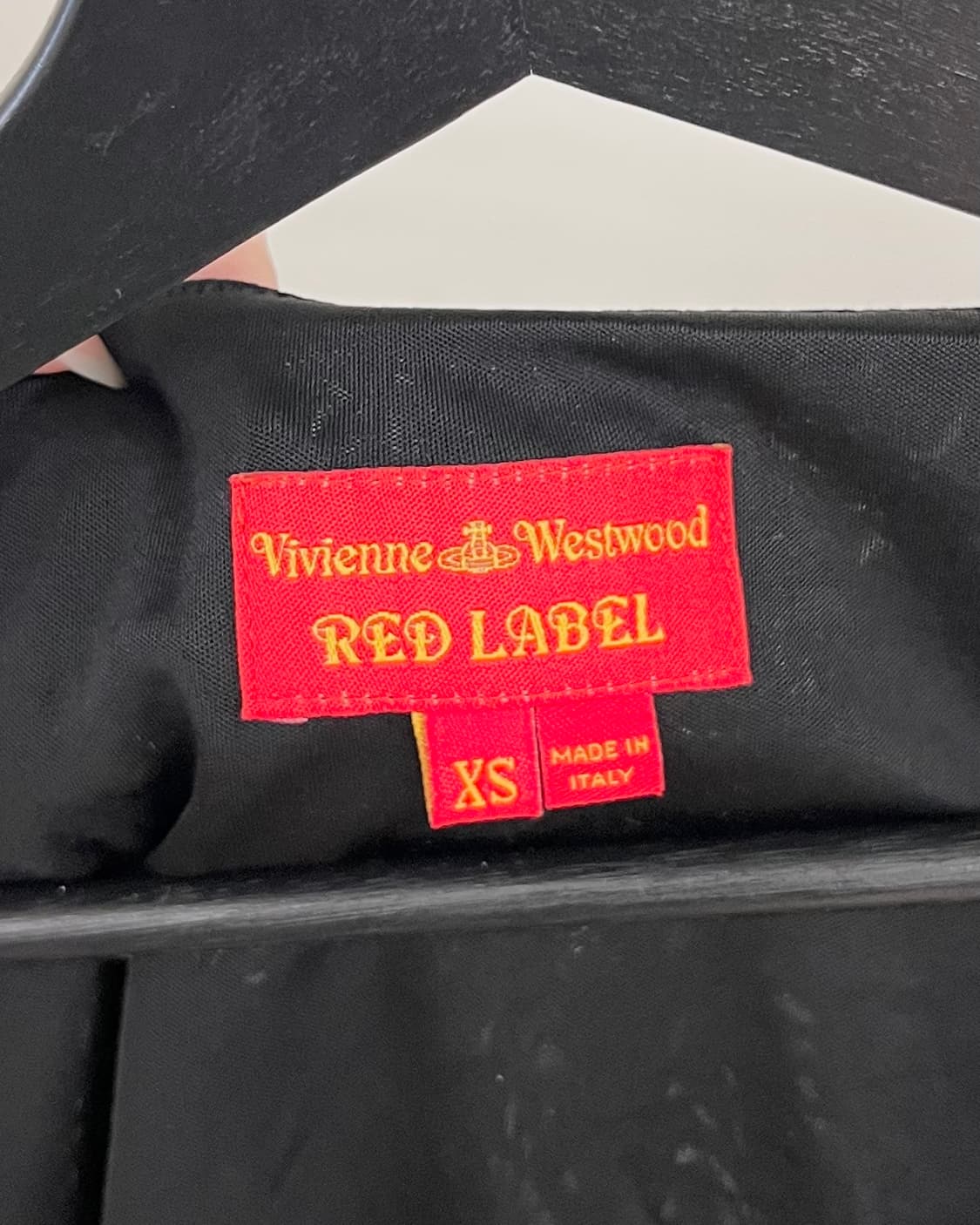 비비안 웨스트우드 레드라벨 블랙 드레이프 슬리브리스 상품이미지7