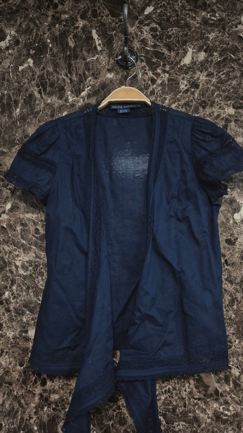 랄프로렌 레이스 랩셔츠 블라우스  상품이미지8