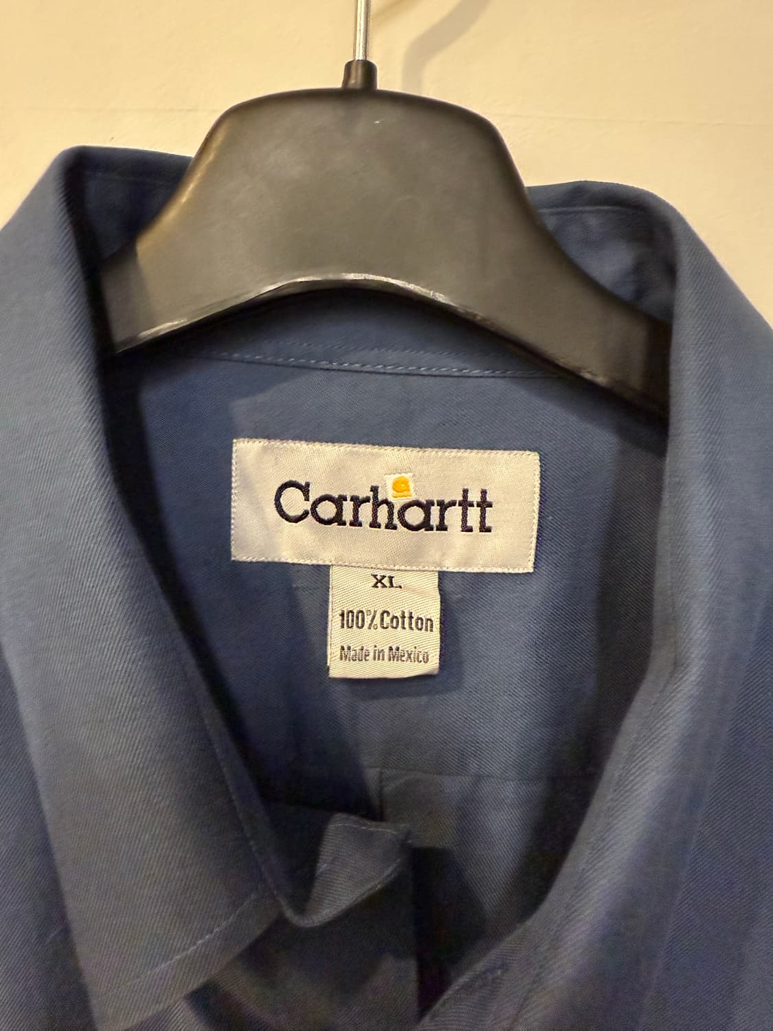 칼하트 네이비 긴팔셔츠 상품이미지3