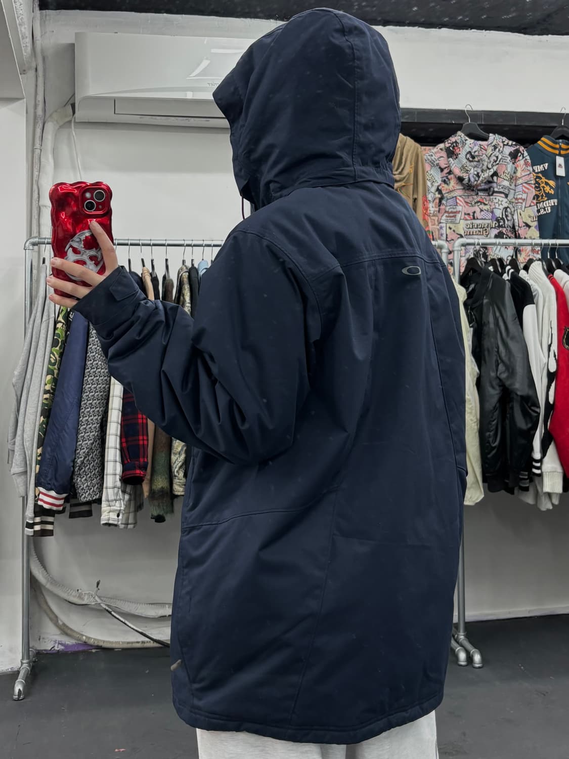 오클리 서클로고 바람막이 상품이미지5