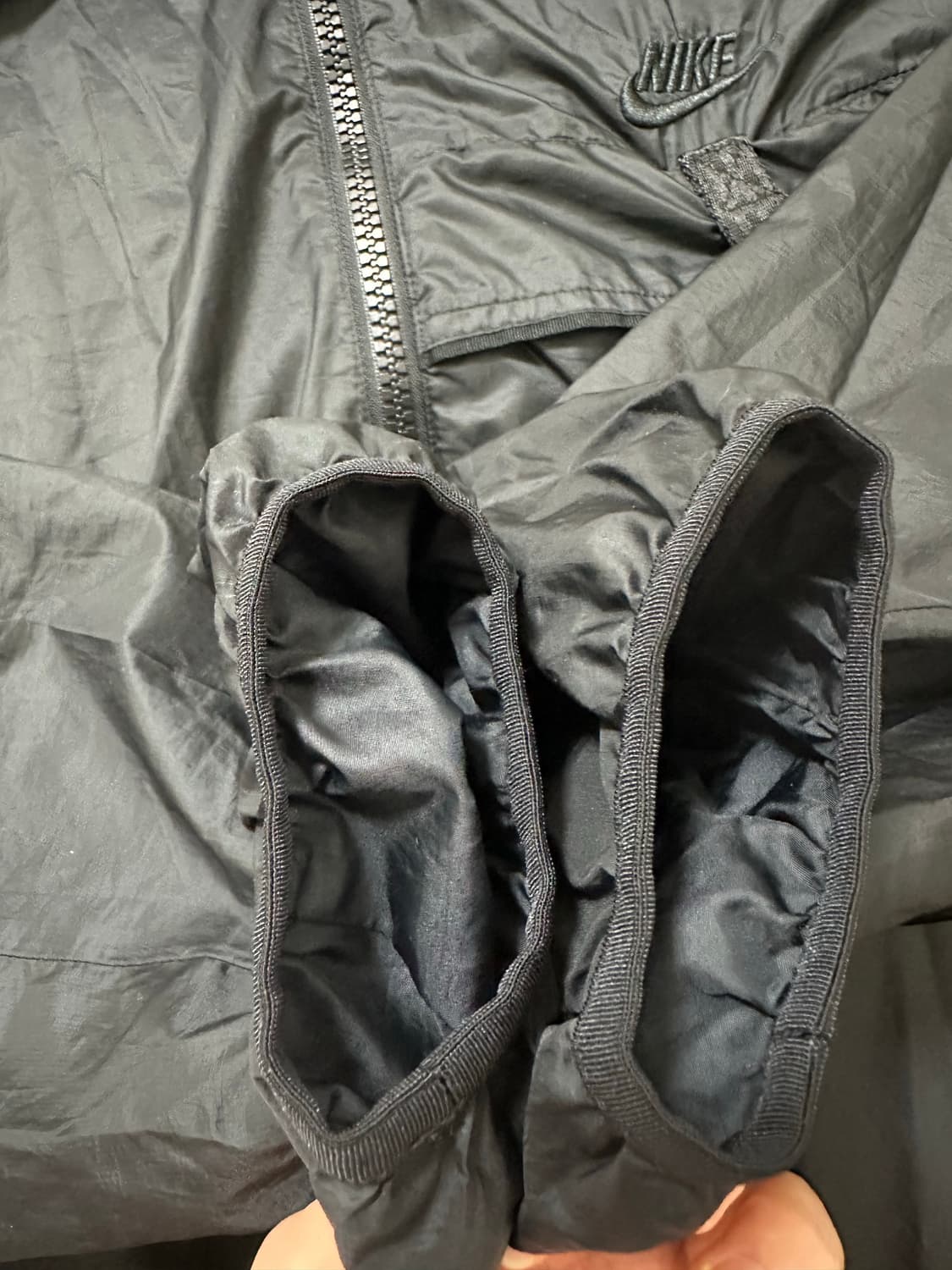 나이키 테크 우븐 패커블 바람막이 자켓 [블랙-L] 상품이미지6