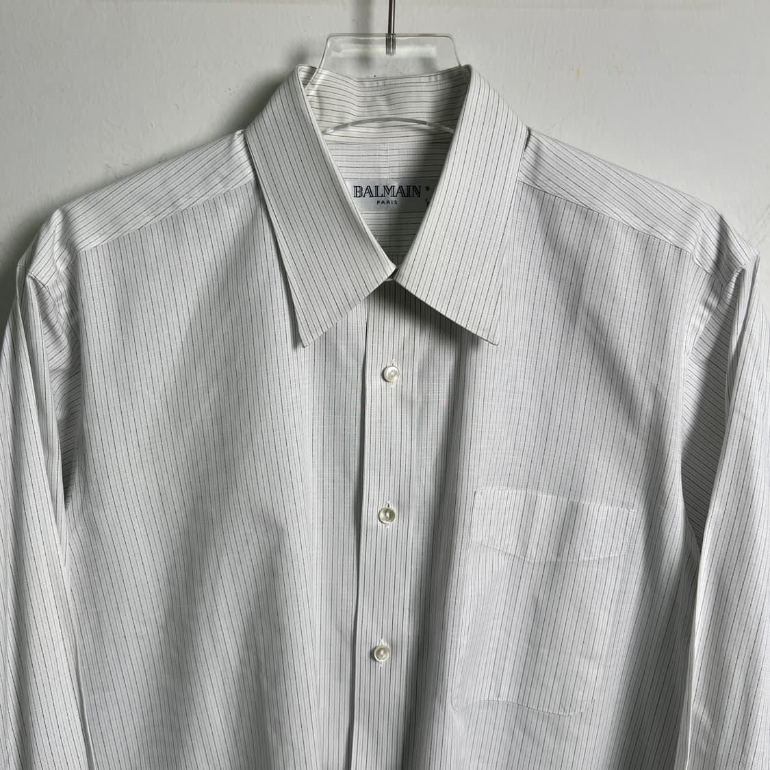 Balmain 발망 화이트 스트라이프 셔츠  상품이미지4