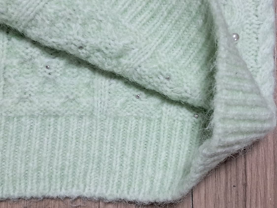 자라 꽈배기 니트 스웨터 M 상품이미지8