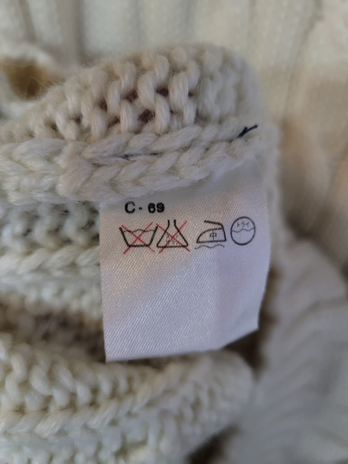 Ralph Lauren 랄프로렌 레트로 빈티지 크라켓 케이블 헤비울 니트 상품이미지5