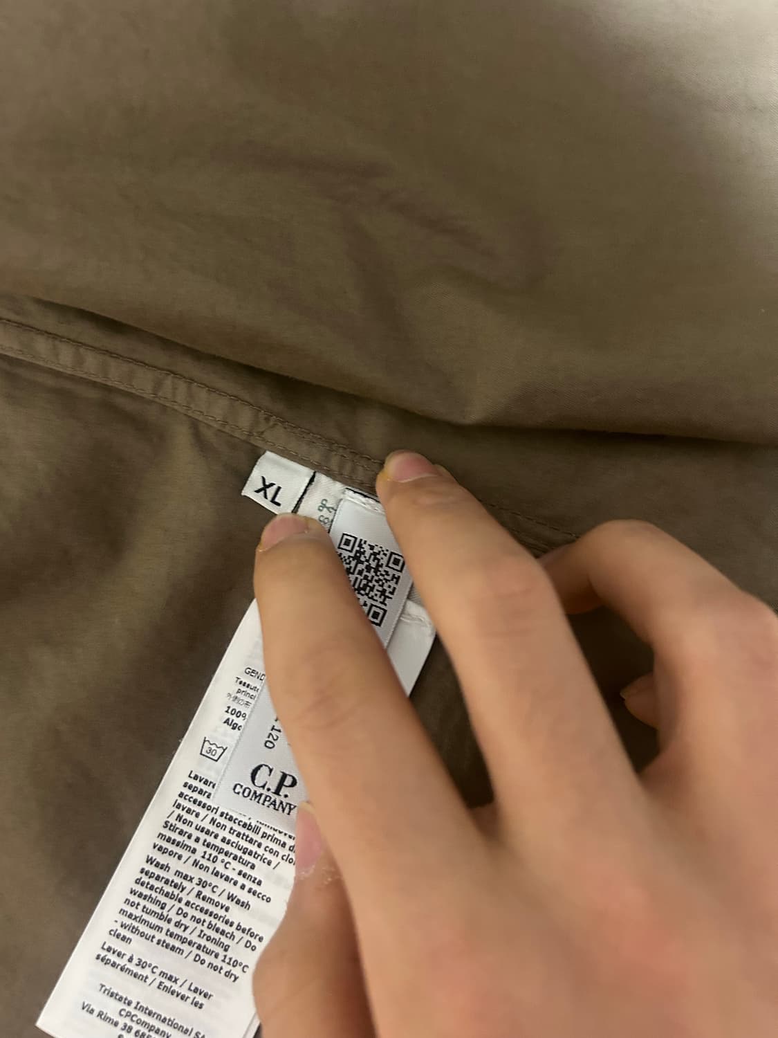 (새상품) CP컴퍼니 셔츠 자켓 브라운 상품이미지5