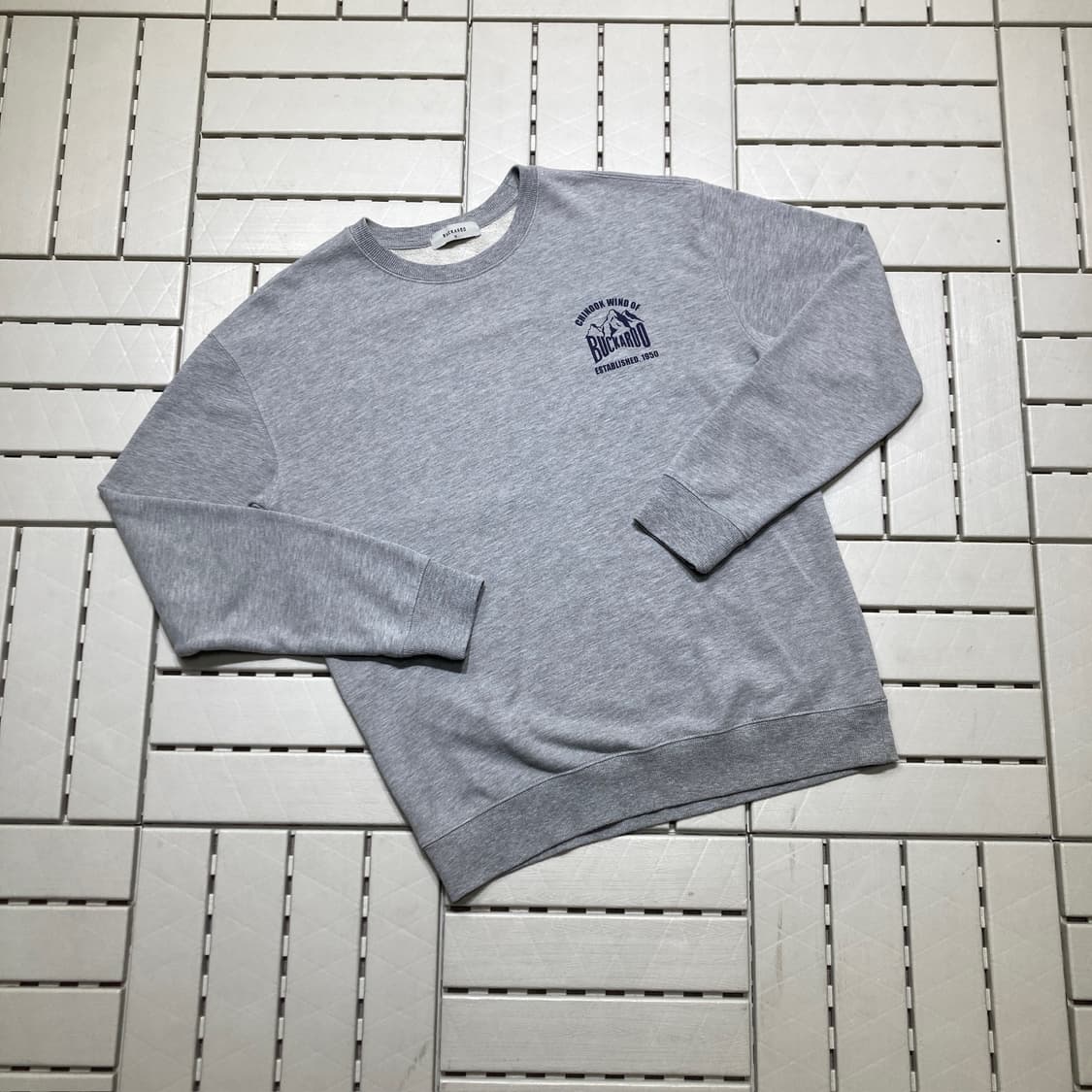 [M]버커루 백프린팅 맨투맨 0306 상품이미지1