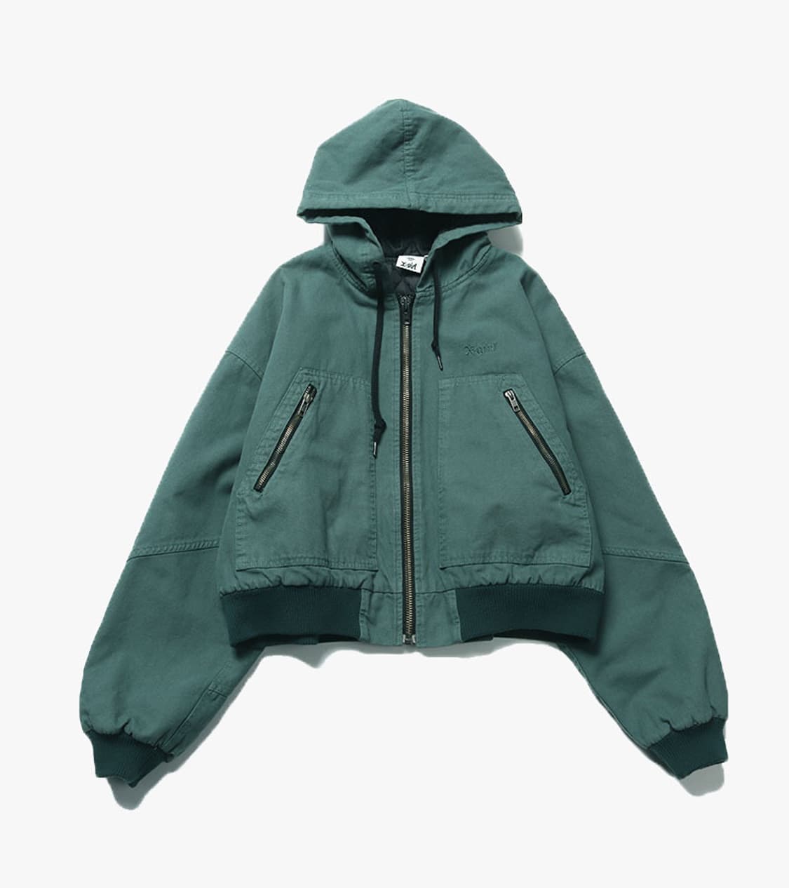 X-GIRL - DUCK HOOD ZIP UP 상품이미지1