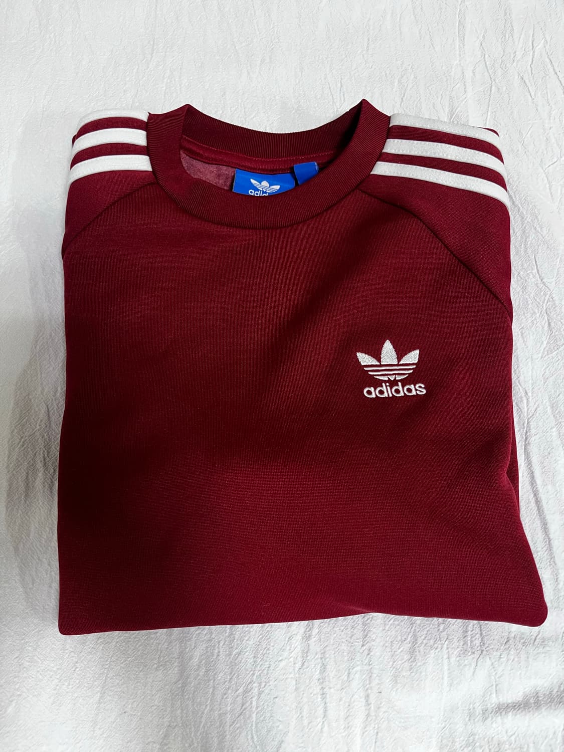 아디다스 슈퍼스타 크루 버건디 맨투맨 90 상품이미지1