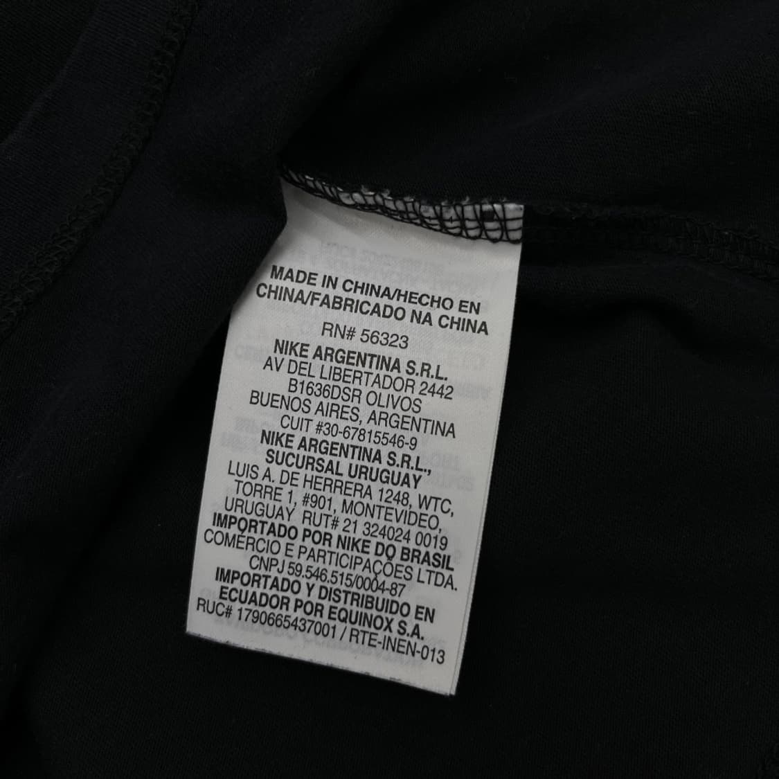 나이키 플라워로고 딸기우유맛 라인 블랙 반팔 M 상품이미지5