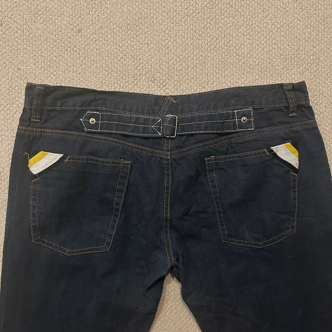 00s 알렉산더 맥퀸 신치백 데님 상품이미지8