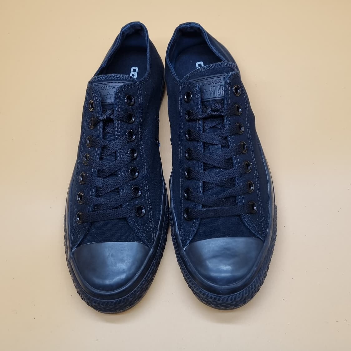 컨버스 올스타 로우 올블랙 스니커즈270 상품이미지2