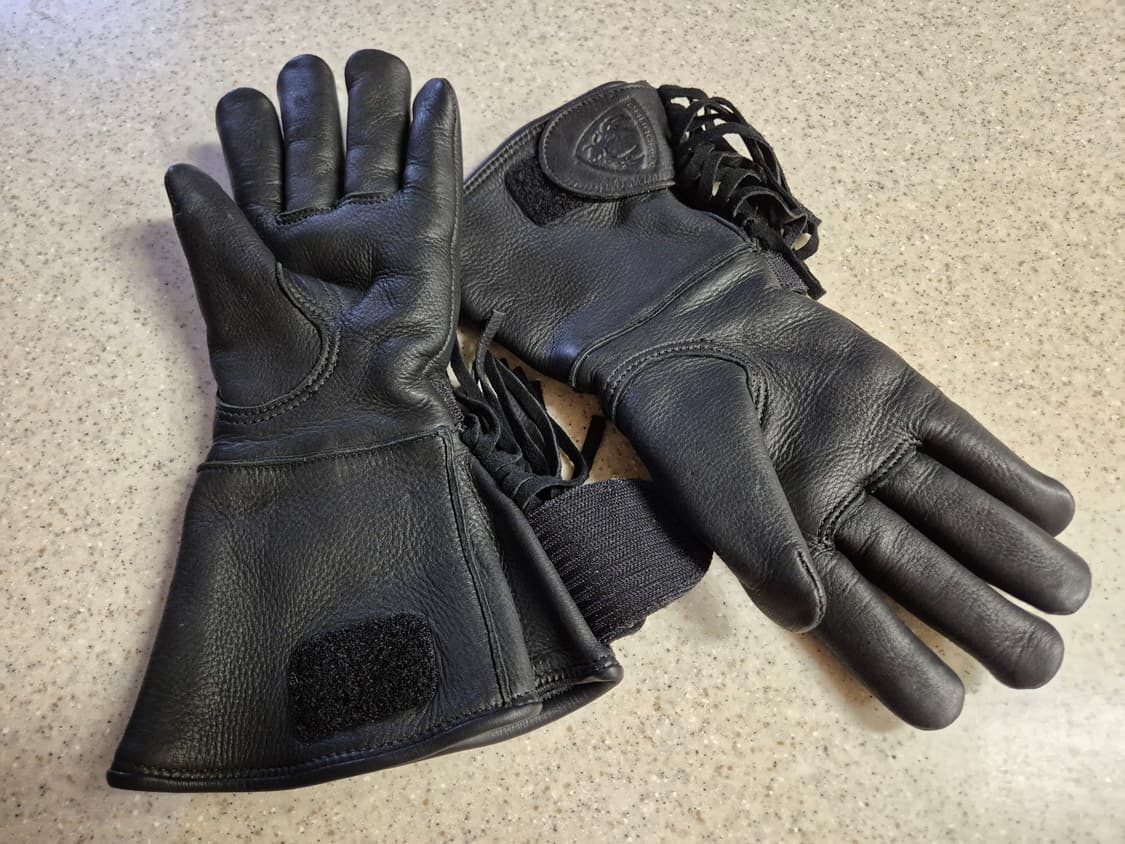 미국 쳐칠 디어스킨 사슴가죽 장갑 상품이미지5