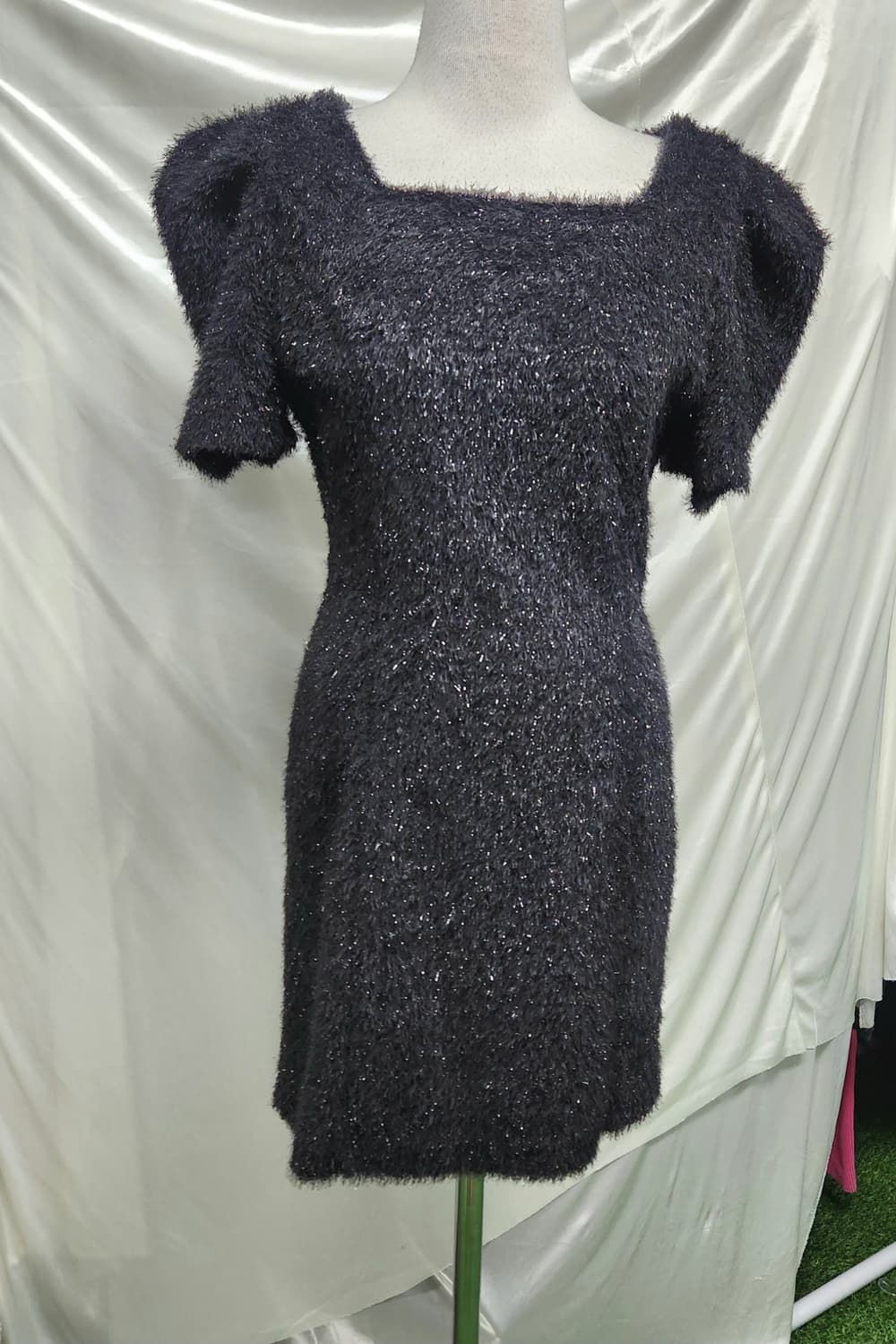 스페셜 에디션💎 글리터 샤기 미니드레스 상품이미지5