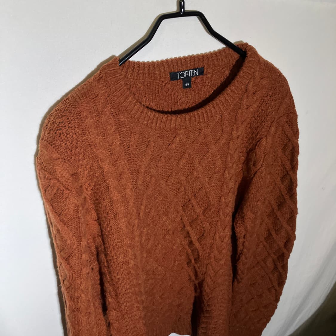100-105)탑텐 꽈배기 니트 스웨터 상품이미지2