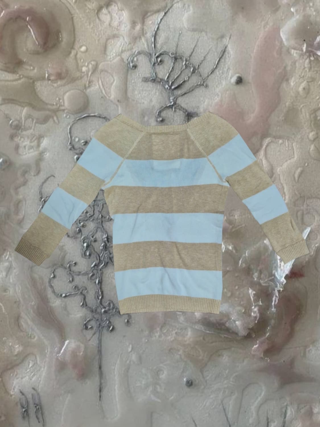 핀터레스트 빈티지 홀리스터 스트라이프 브이넥 가디건 아베크롬비 상품이미지4