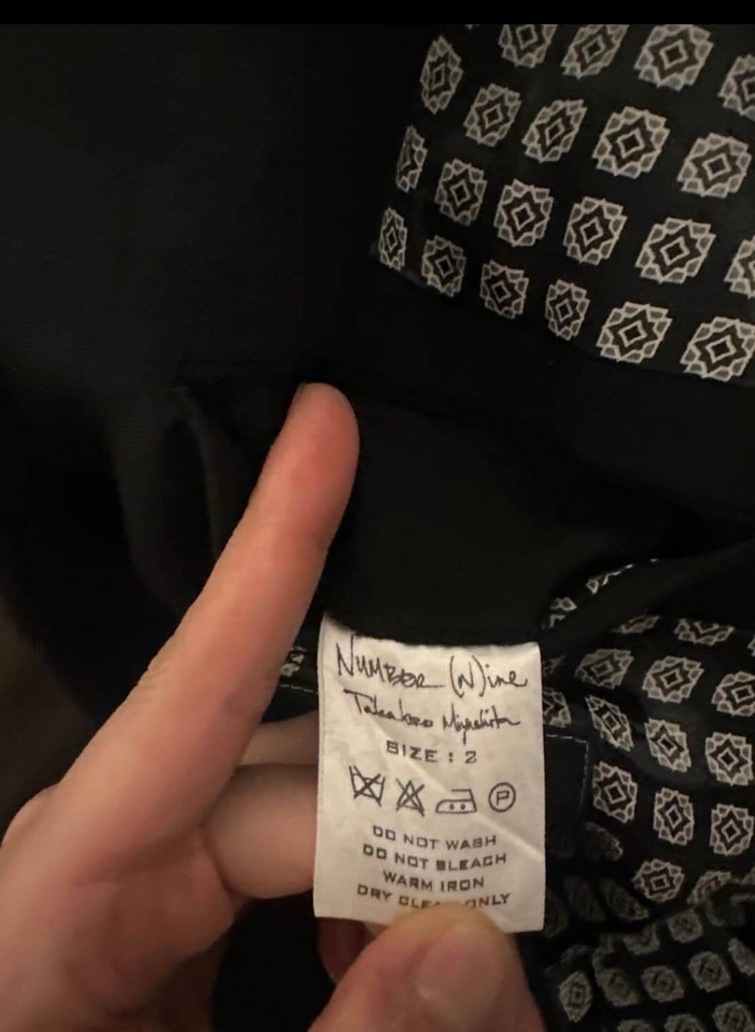 타카히로 미야 시타 더 솔로이스트 블레이저 상품이미지4