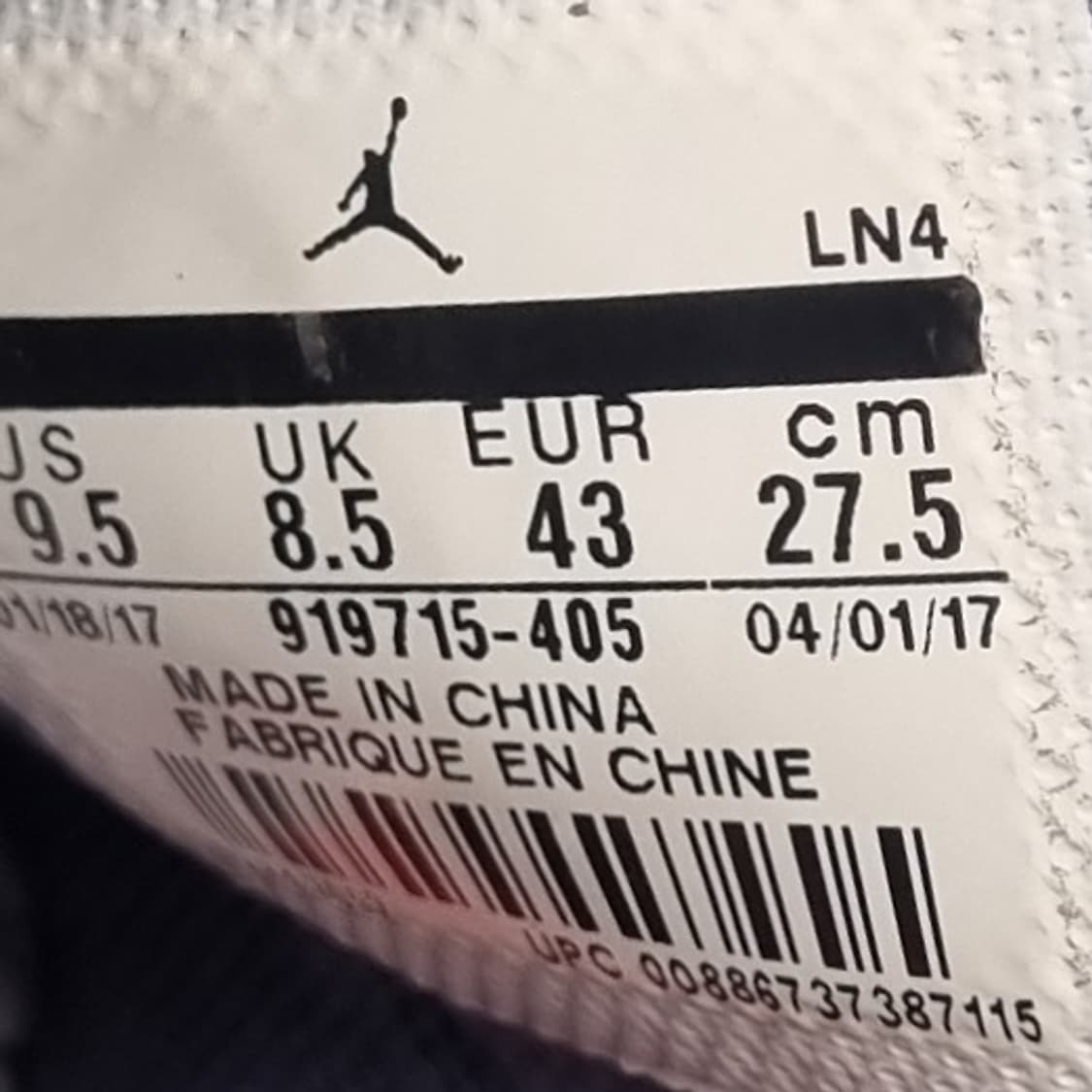 나이키 조던 플라이트럭스 남성운동화275 상품이미지5