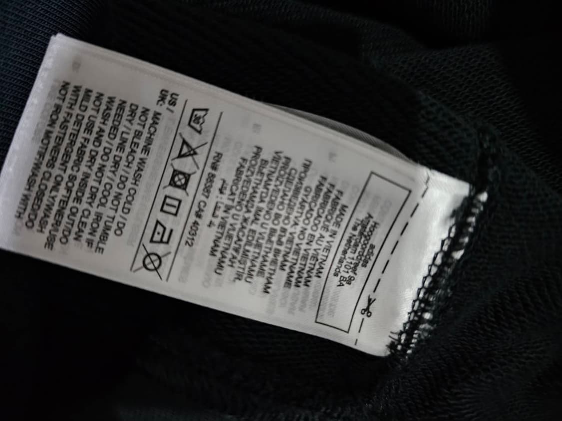 새상품급 아디다스 x 베이프 얼티밋 샤크 후드 블랙 105 / XL 상품이미지3