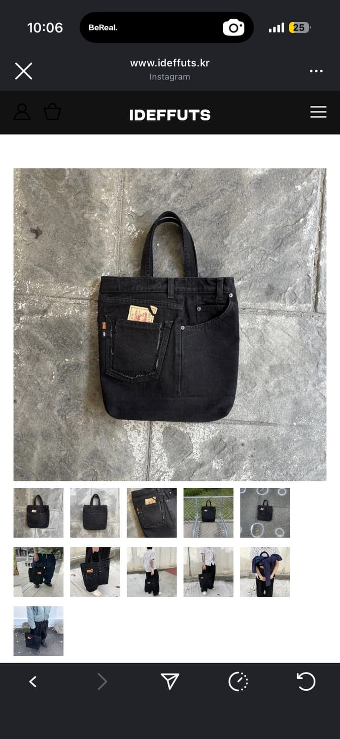 Ideffuts 리바이스 가방 상품이미지6