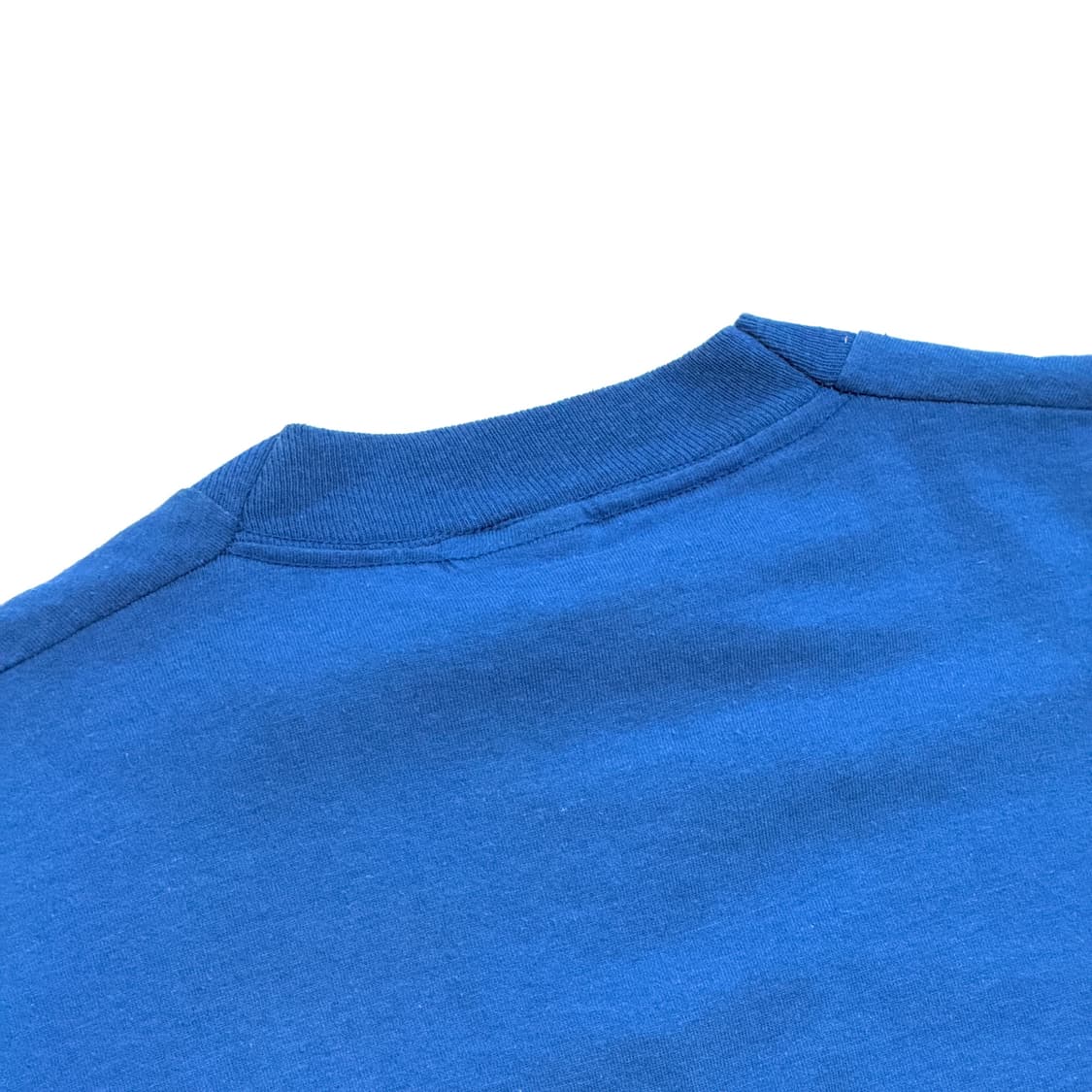 80-90s 싱글 스티치 빈티지 블루 티셔츠 상품이미지6
