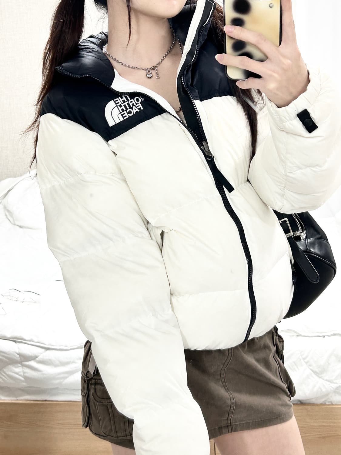 노스페이스 화이트 눕시 상품이미지5