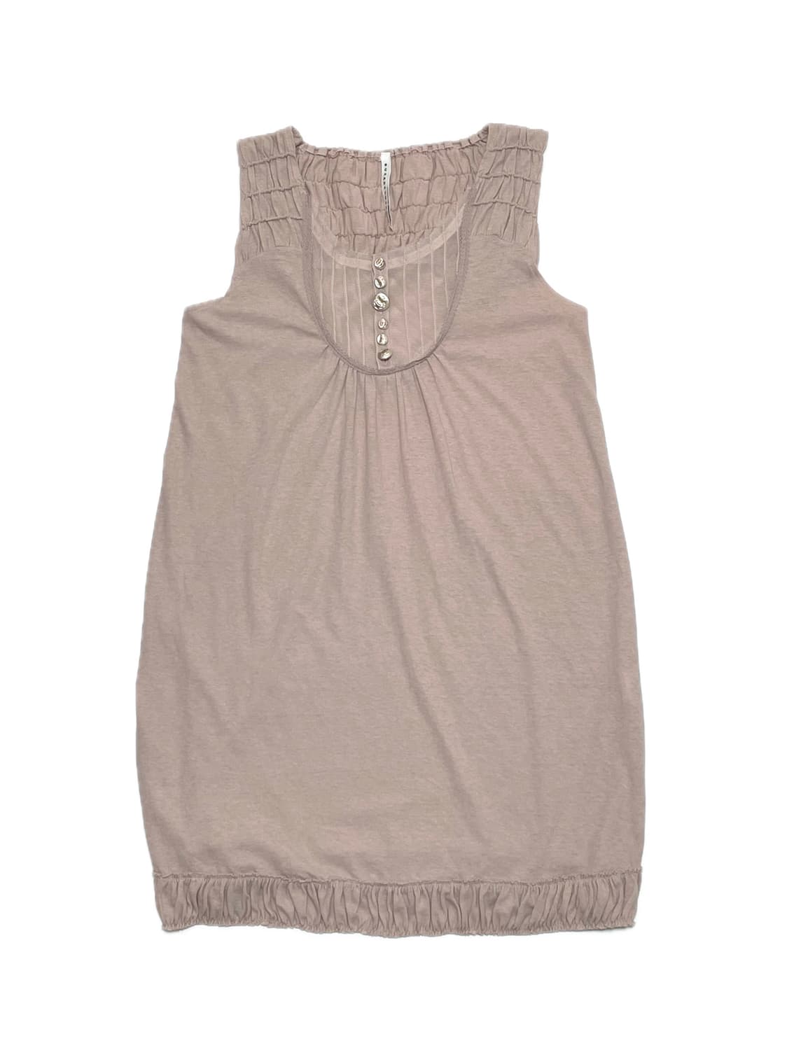 sunao kuwahara button pink dress 상품이미지1