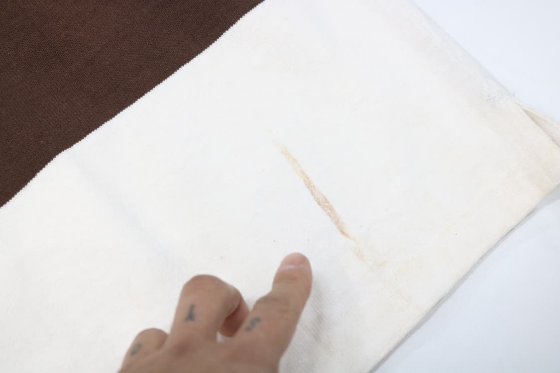 OTTON OXFORD 코튼 옥스포드 레이스업 스트라이프 롱슬리브 상품이미지8