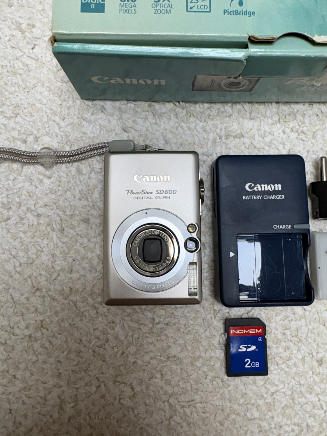 민트급 캐논 익서스60 Canon ixus60 풀박스 상품이미지2