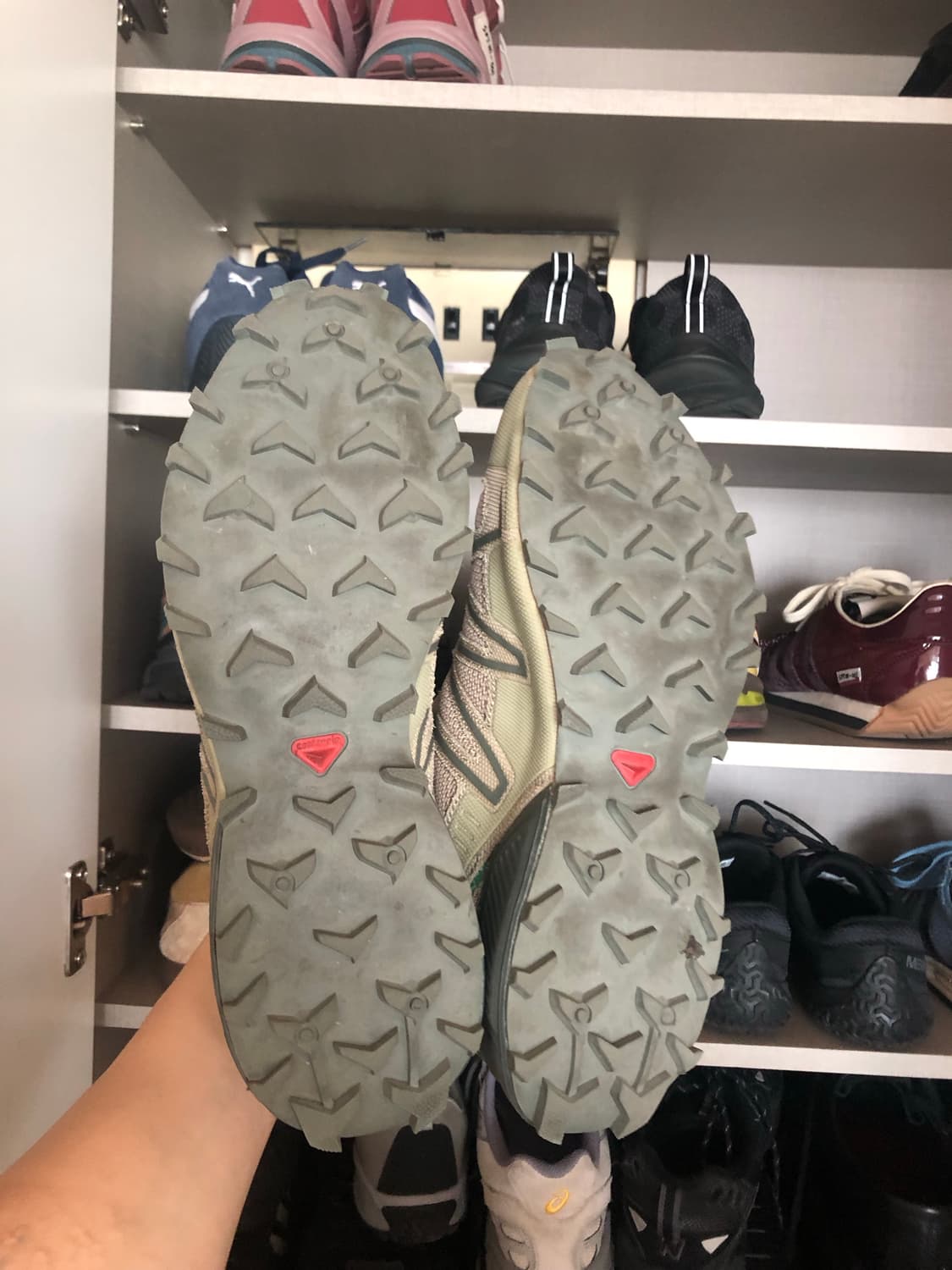 살로몬 스피드크로스 3 마인드풀 그레이 그린 상품이미지3