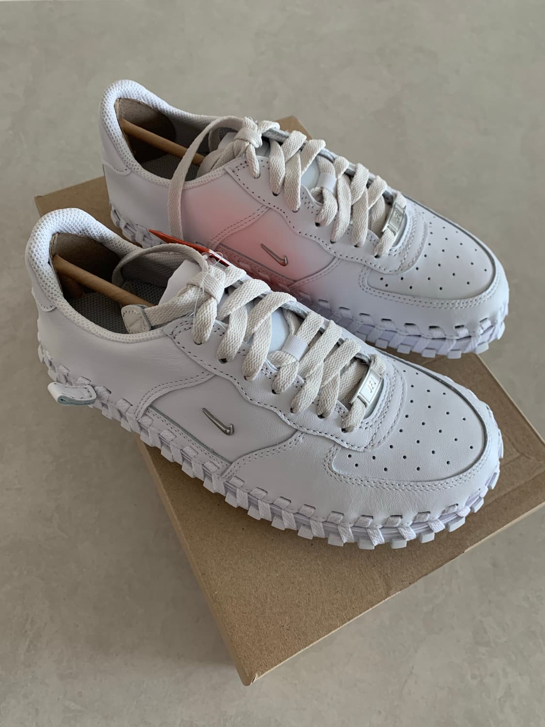 나이키 x 자크뮈스 J 포스 1 로우 LX SP 화이트 240 새상품 상품이미지2