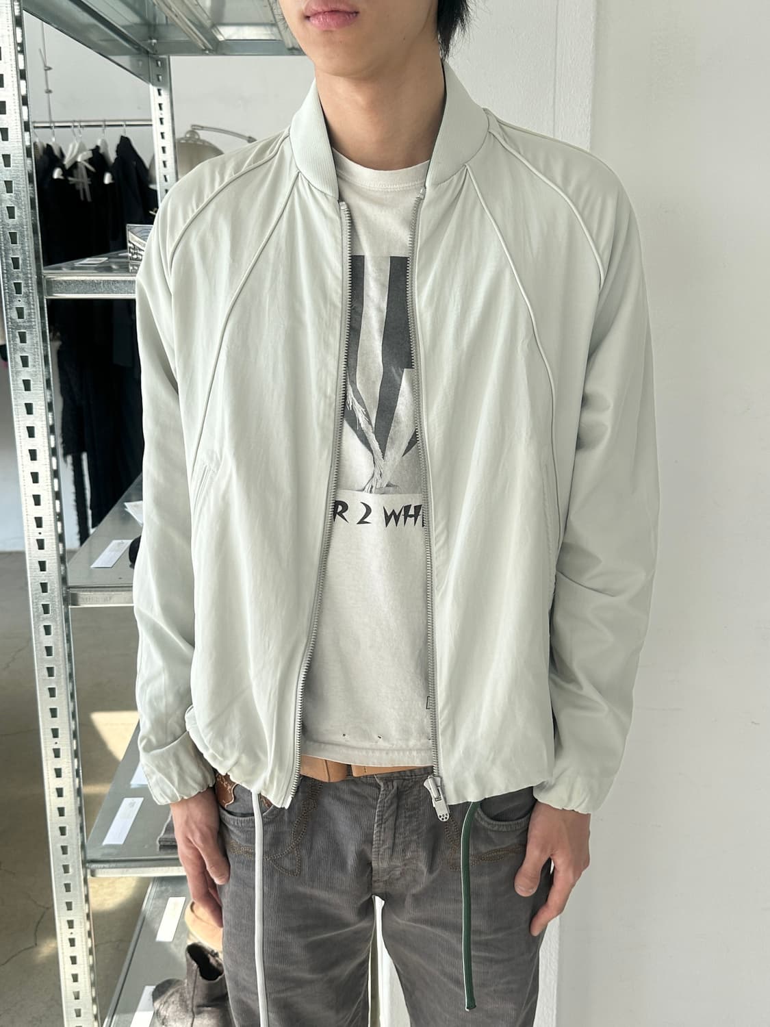 지스타 로우 리버시블 절개 봄버 자켓 상품이미지3