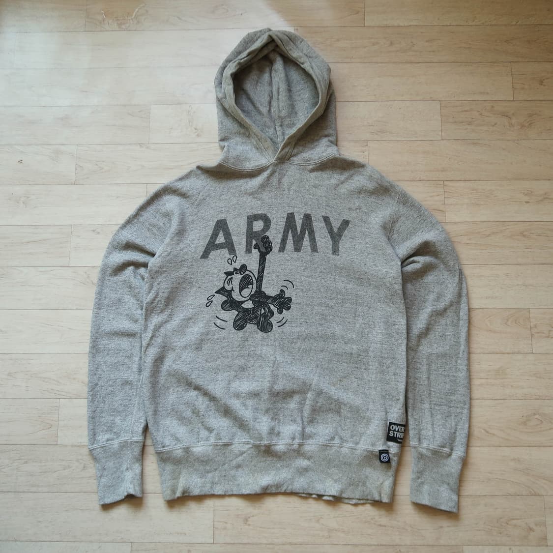 오버 더 스트라이프 x 펠릭스 더 캣 ARMY 후드 상품이미지2