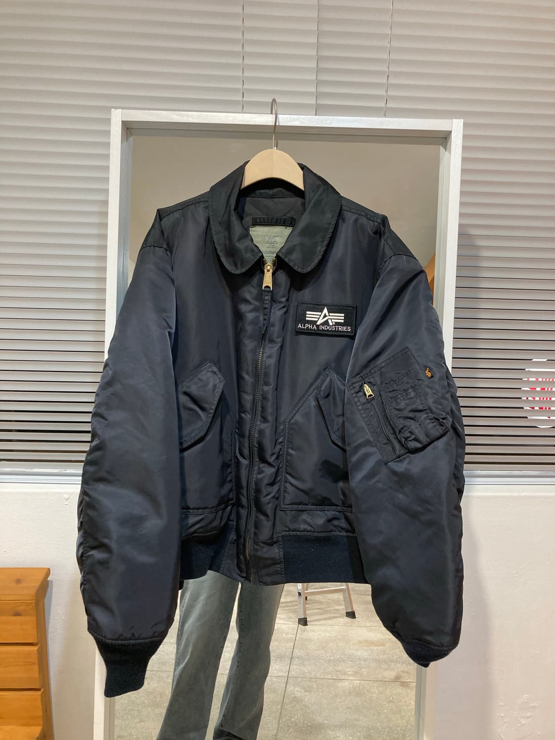 알파인더스트리 구형 cwu-45 자켓 상품이미지7