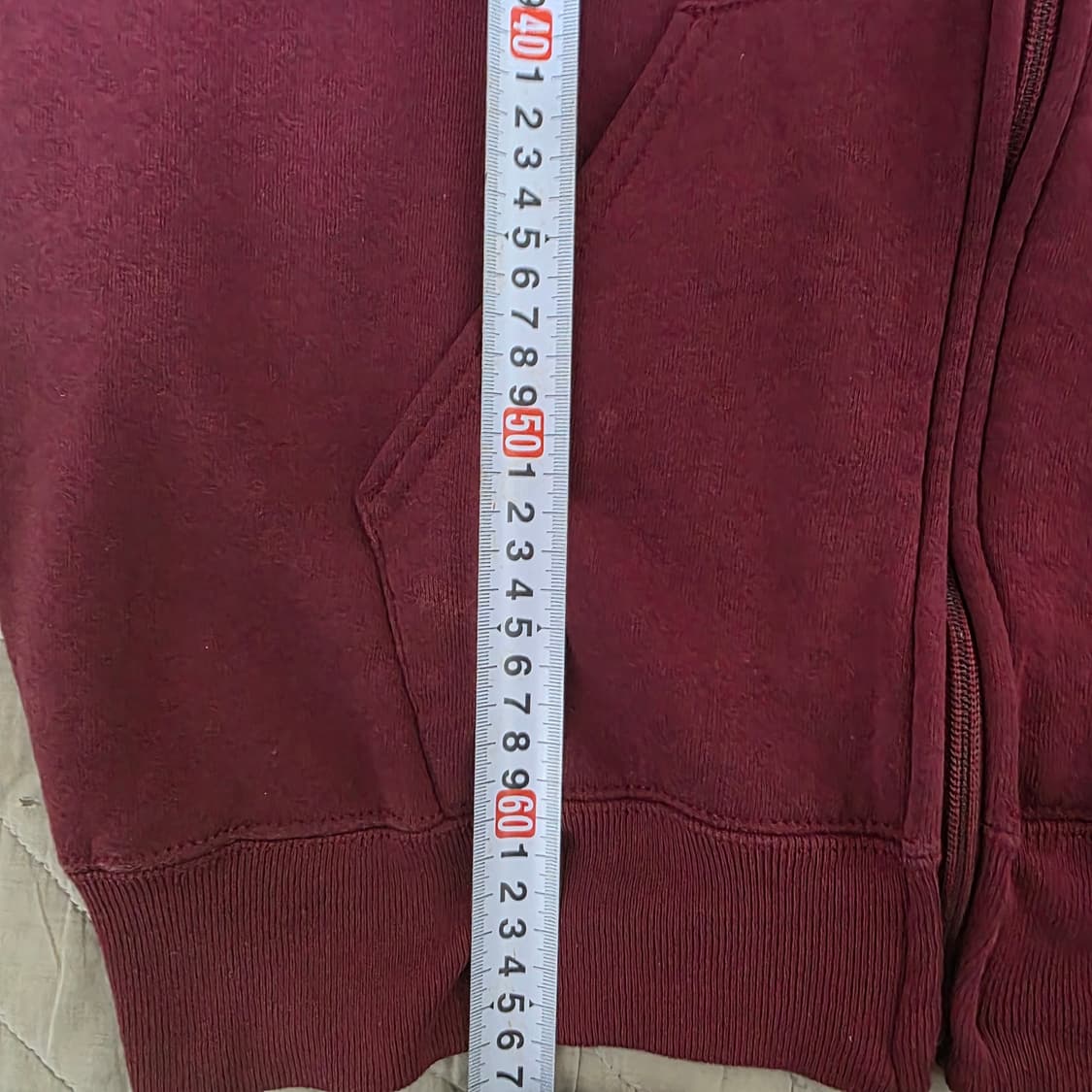 [L] 90s 빈티지 러셀 애슬레틱 후드집업 퍼플/버건디/레드 상품이미지8