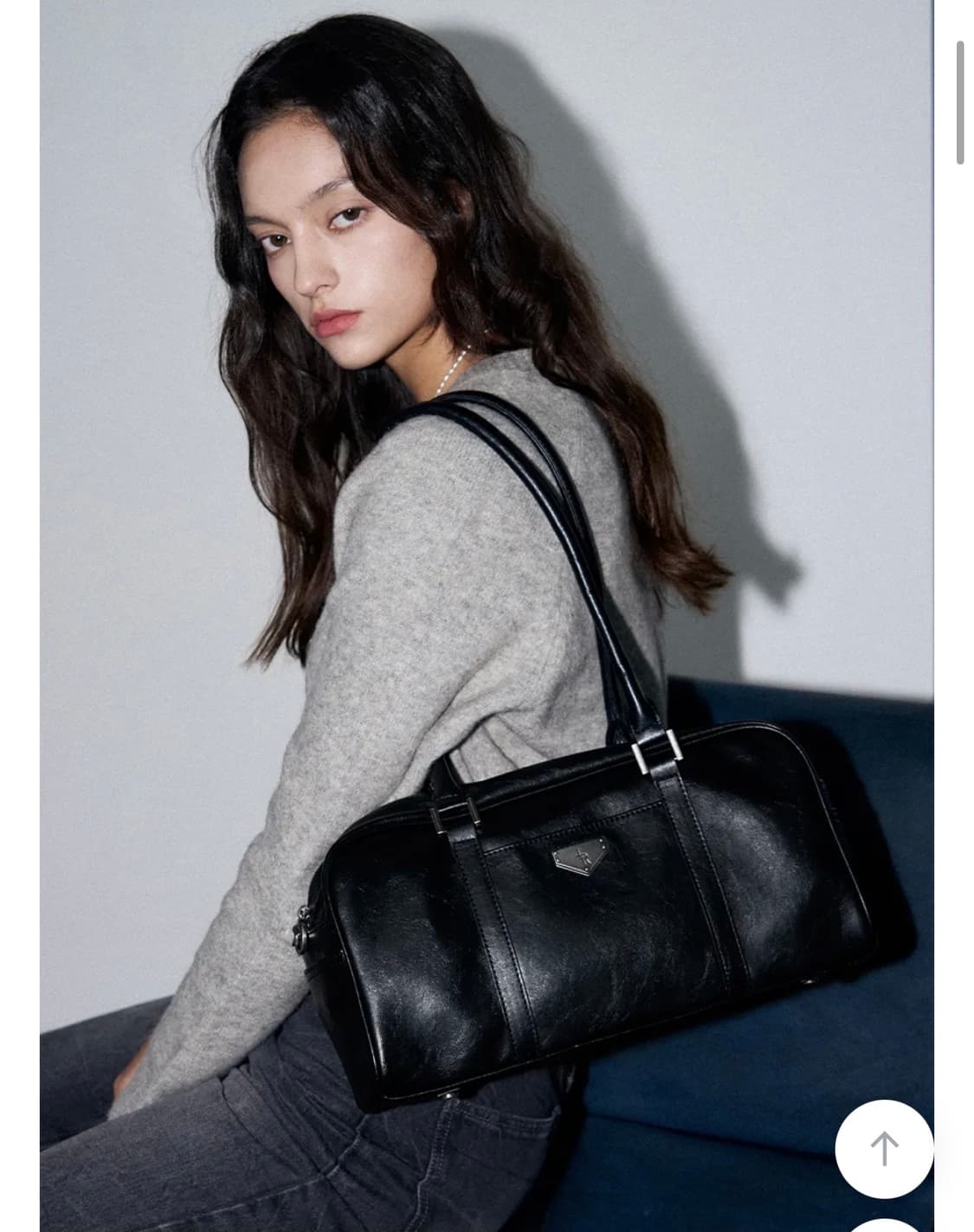 레더리 보스턴 레더 숄더백 상품이미지2