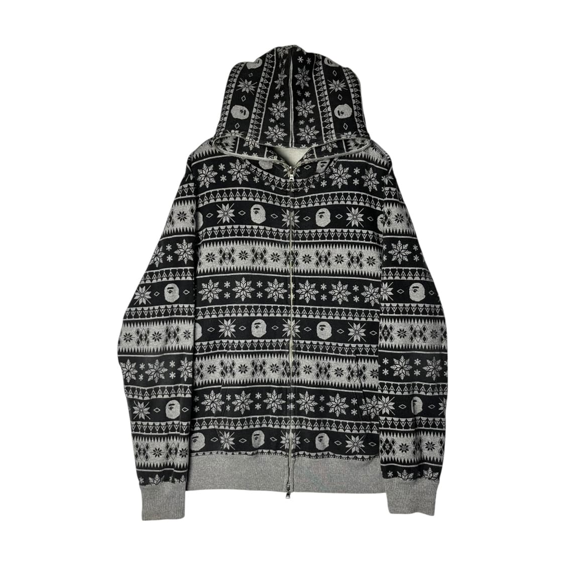 [A BATHING APE ] 베이프 페어아일 패턴 후드집업 상품이미지1