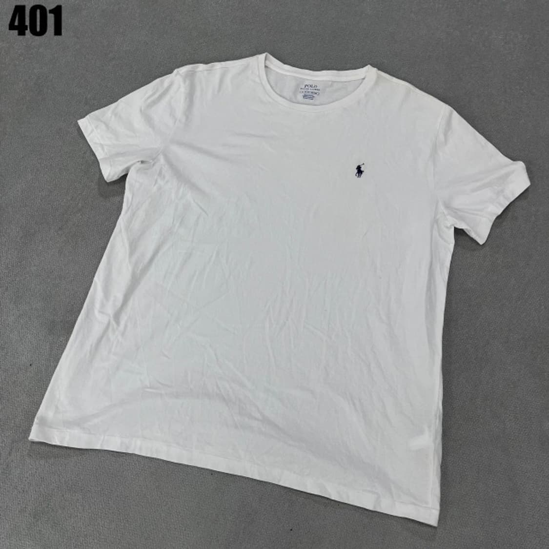 폴로 화이트 반팔티  상품이미지1