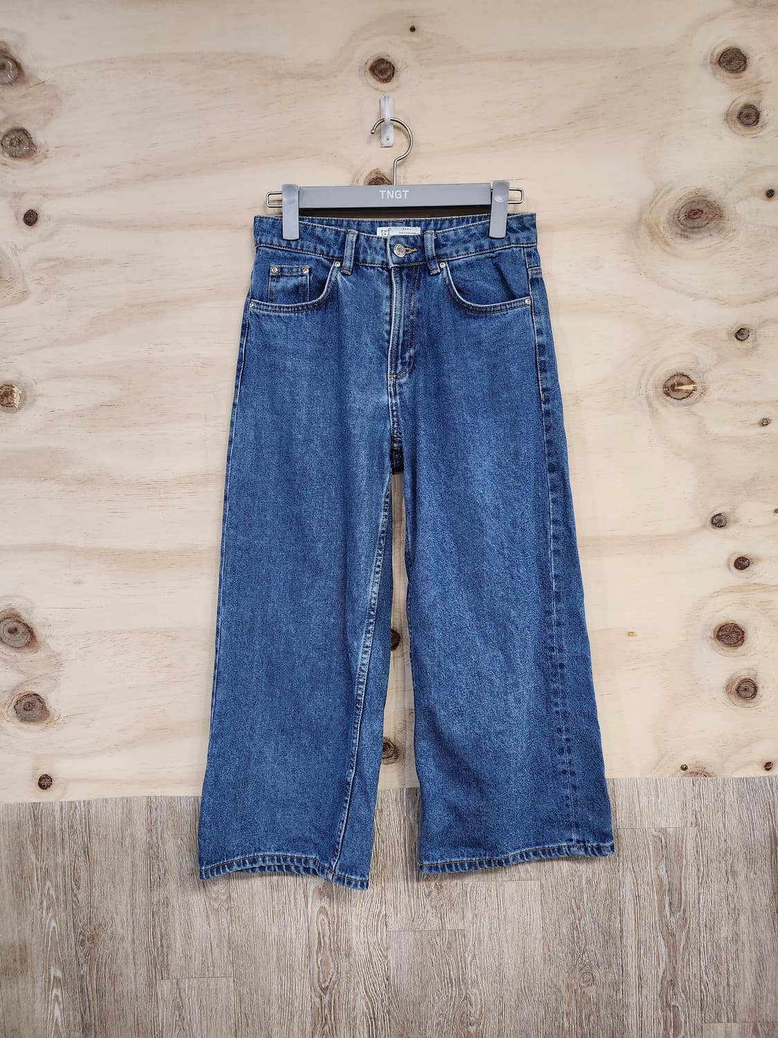 580) 자라 ZARA 여성 7부 데님 상품이미지1