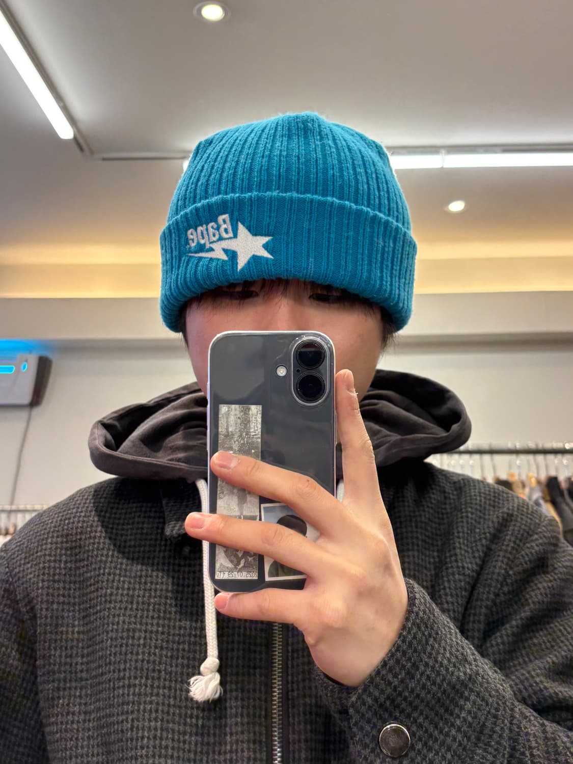 베이프 스타 자수 비니 상품이미지7