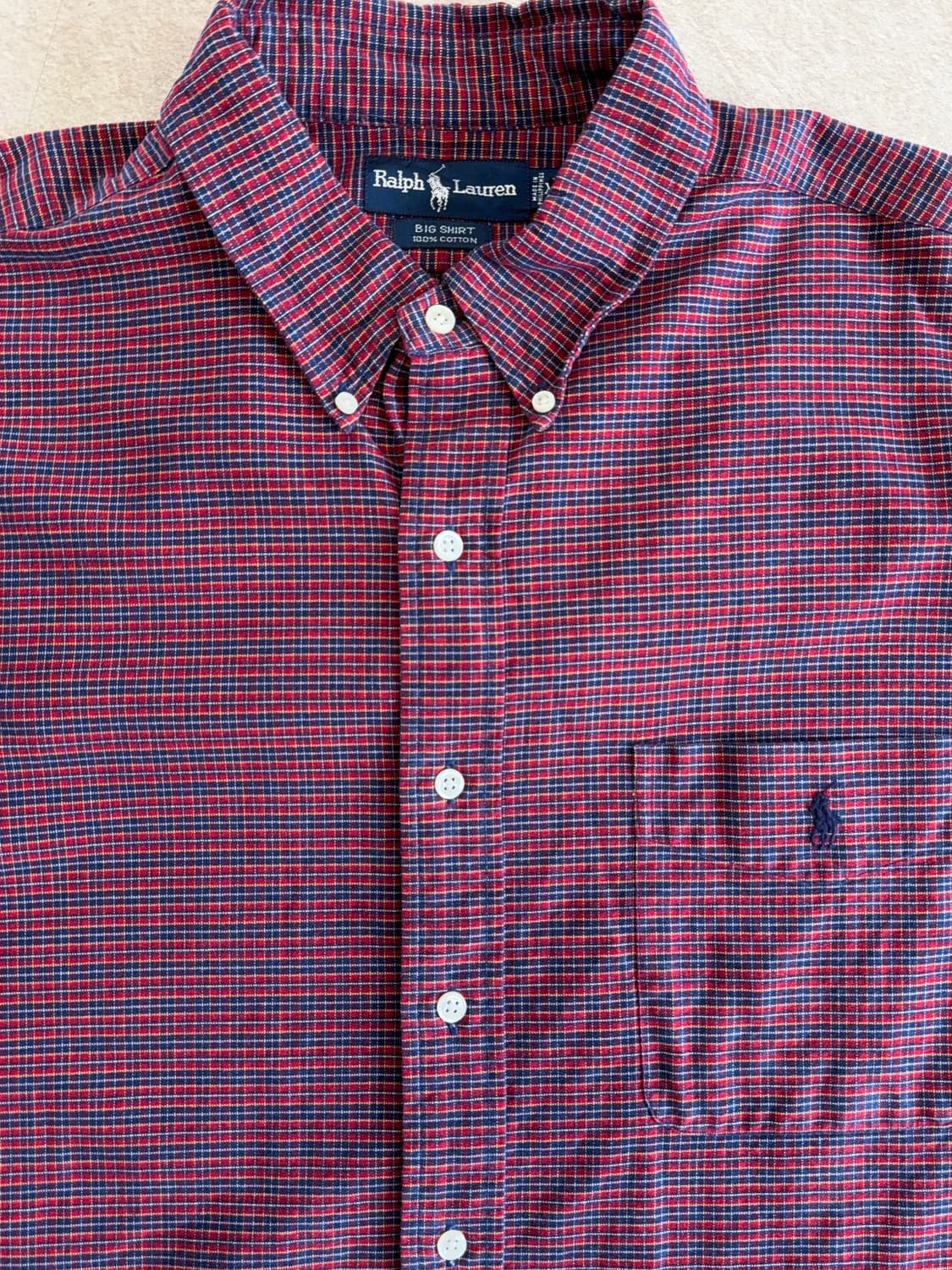 90s 폴로 Big Shirt 빅셔츠 상품이미지3