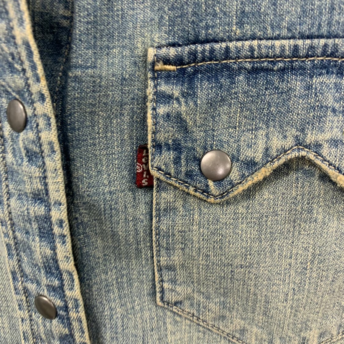 리바이스 레드탭 데님 웨스턴 셔츠 상품이미지4