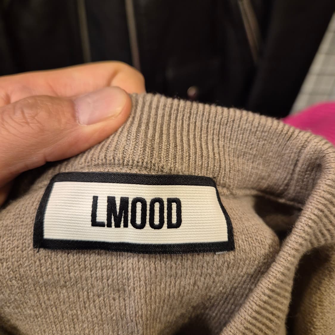 FREE 베이지 니트 상품이미지3