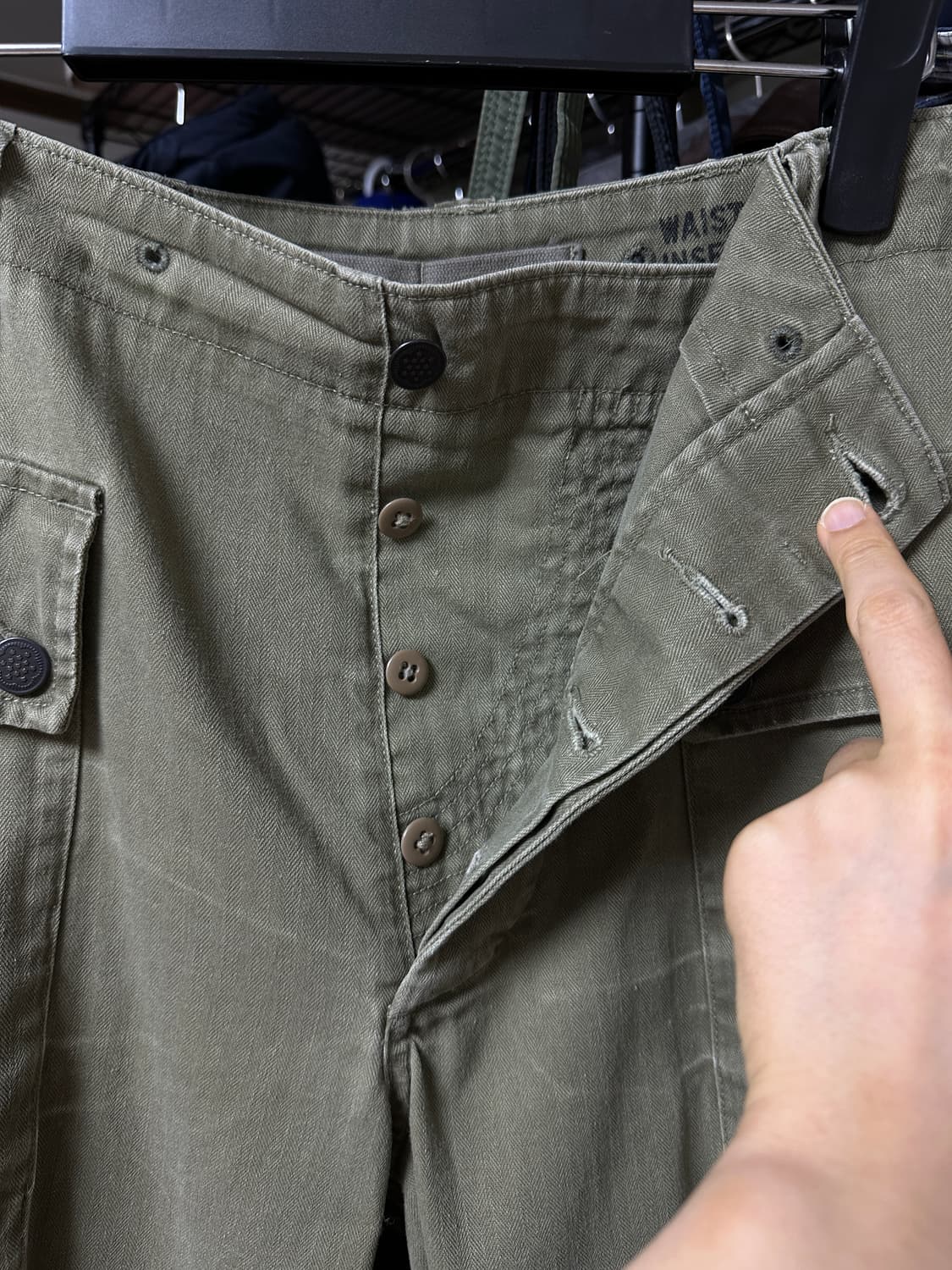 (30-31) 폴로 랄프로렌 P44 HBT몽키팬츠 30x30 상품이미지5