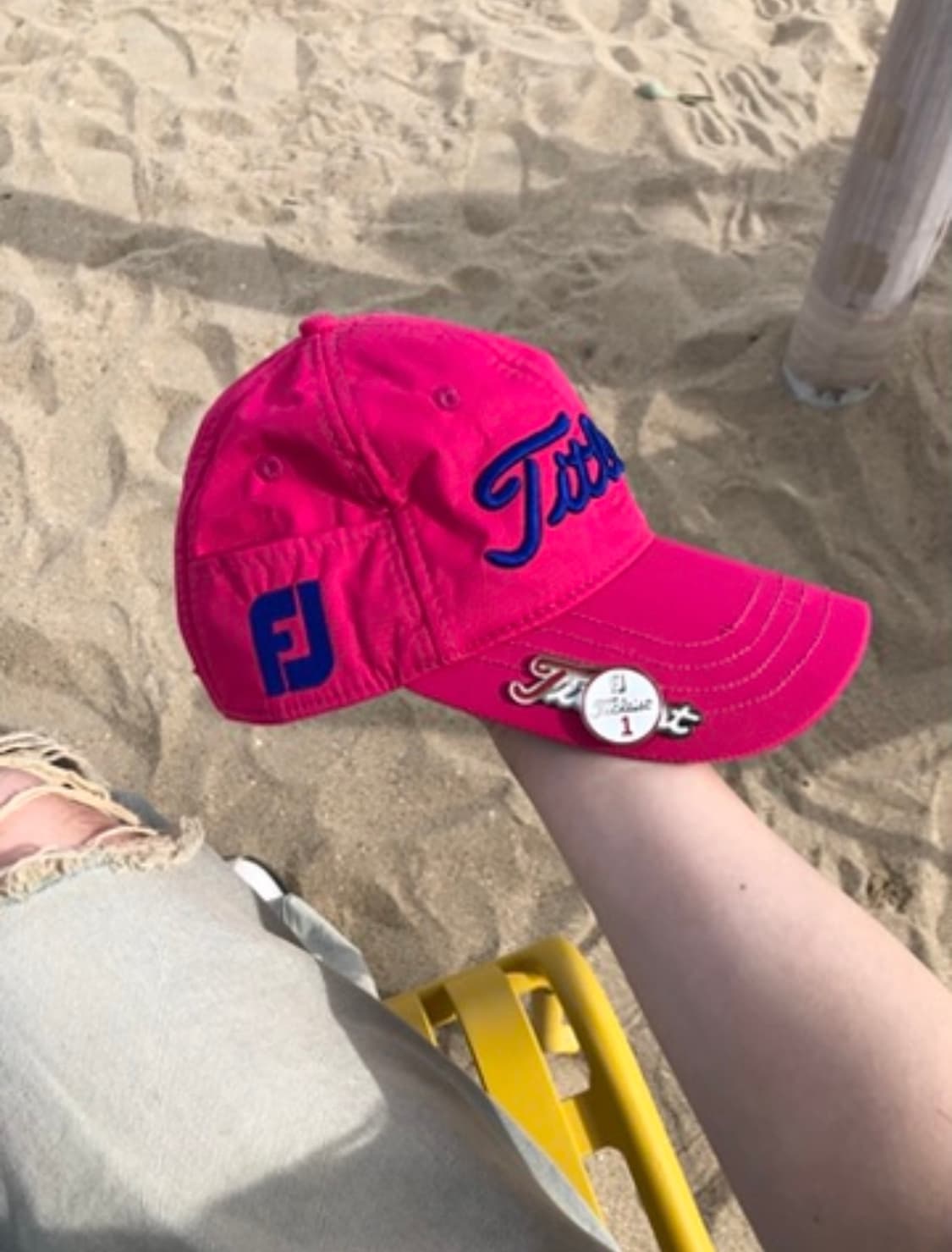 Hot pink cap 상품이미지1