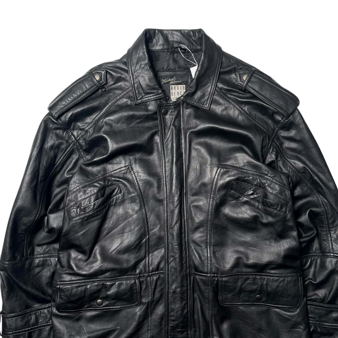 Michael hoban 노스비치레더 코트 상품이미지2