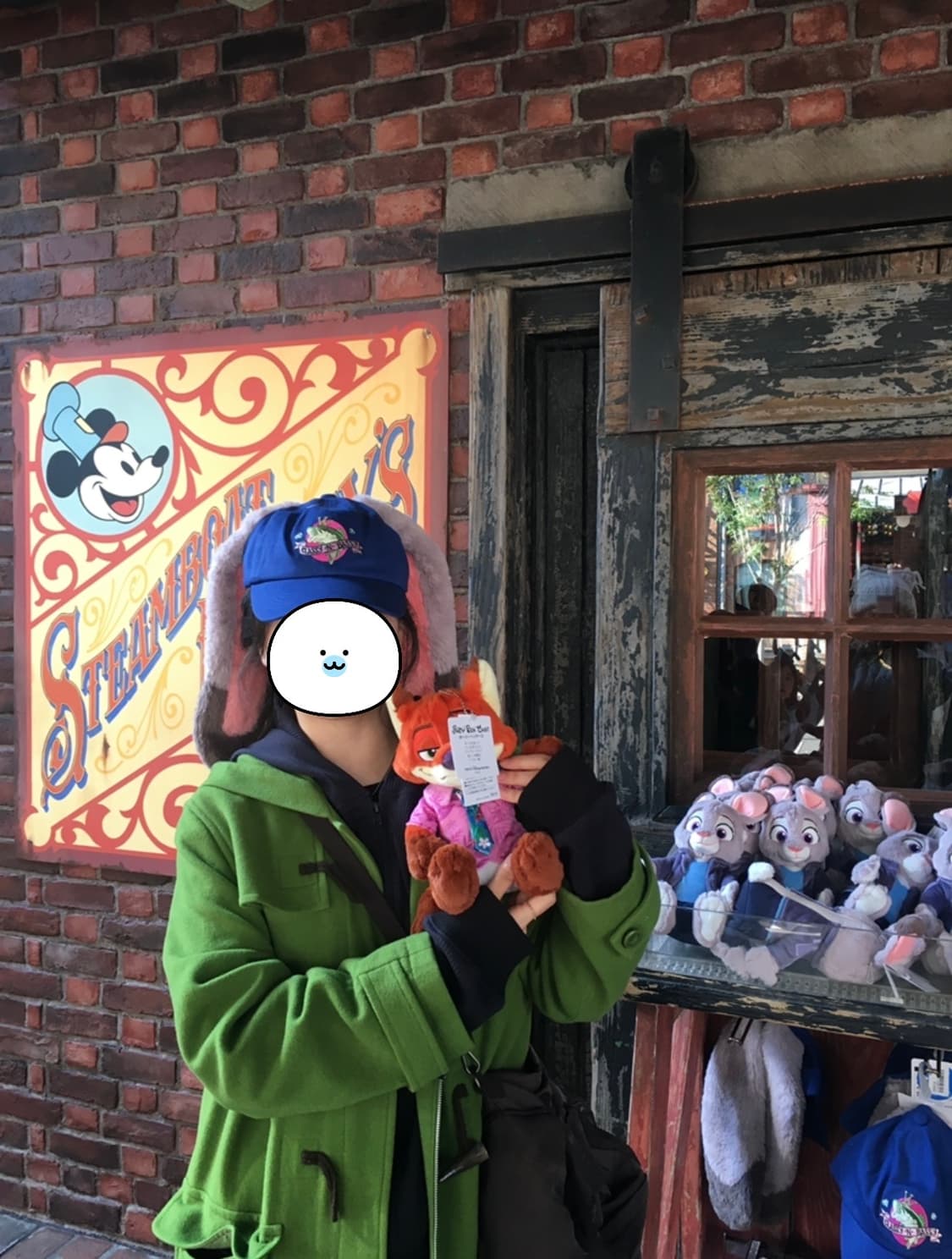 Vintage duffle coat green 상품이미지5