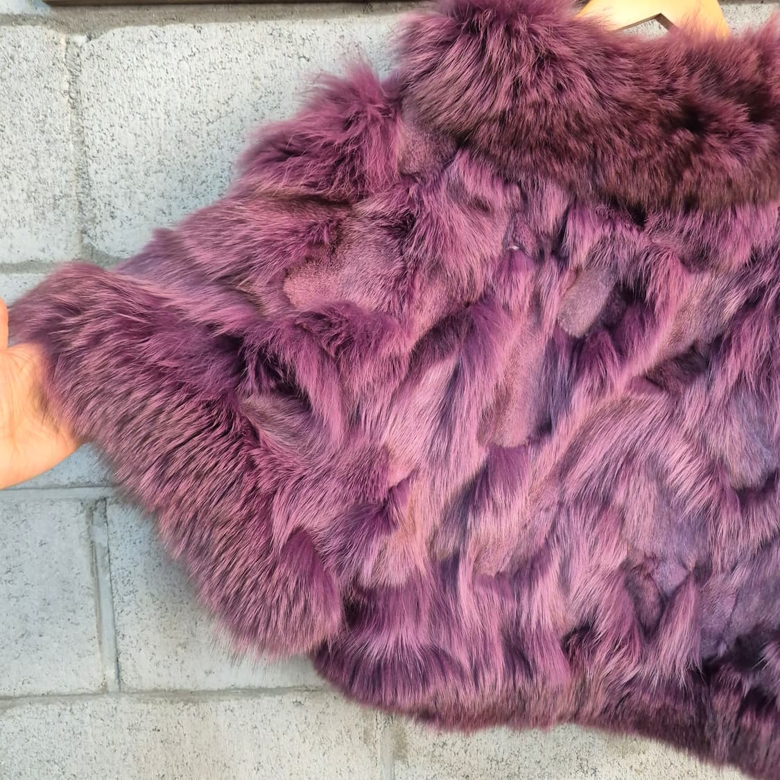 퍼플 폭스숏자켓 상품이미지8